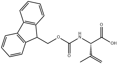 Fmoc-3,4-dehydro-L-Val-OH Structure