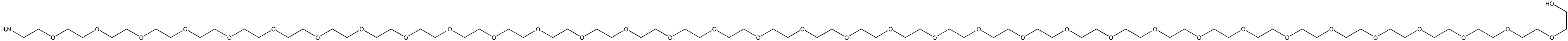 氨基-十二聚乙二醇 结构式