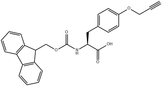 FMOC-TYR(PROPARGYL)-OH, 1204595-05-0, 结构式