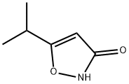 3(2H)-Isoxazolone, 5-(1-Methylethyl)- Structure
