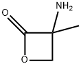 2-Oxetanone,3-amino-3-methyl-(9CI) Struktur