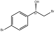 S)-2-broMo-1-(4-broMophenyl)ethanol 结构式