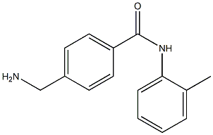 4-(aminomethyl)-N-(2-methylphenyl)benzamide Structure