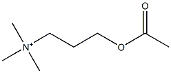 acetylhomocholine Structure