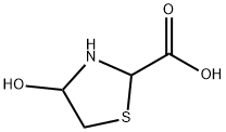 2-Thiazolidinecarboxylicacid,4-hydroxy-(9CI) 结构式