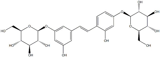桑皮苷A 结构式