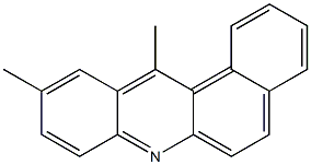 dimethyl-10,12-benz(a)acridine Structure