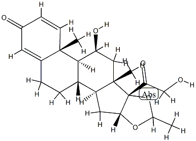 布地奈德EP杂质B, 1040085-98-0, 结构式