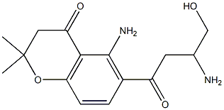 镰孢色酮, 104653-89-6, 结构式