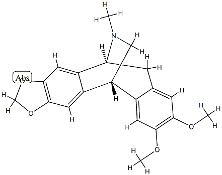 (-)-Amurensinine Structure