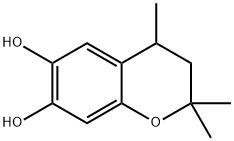 2H-1-Benzopyran-6,7-diol,3,4-dihydro-2,2,4-trimethyl-(9CI) Structure