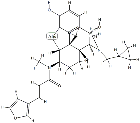 10α-Hydroxy-nalfurafine Structure