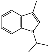 1H-Indole,3-methyl-1-(1-methylethyl)-(9CI) 结构式