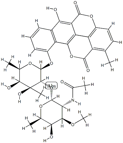 N-acetylelsamicin A Structure