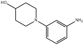 1-(3-氨基苯基)哌啶-4-醇, 1093107-38-0, 结构式