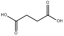 丁二酸, 110-15-6, 结构式