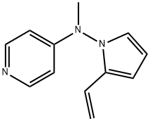4-Pyridinamine,N-(2-ethenyl-1H-pyrrol-1-yl)-N-methyl-(9CI) Structure