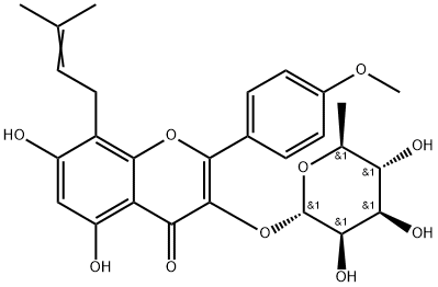 宝藿苷I, 113558-15-9, 结构式