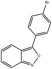 2,1-Benzisoxazole, 3-(4-broMophenyl)- Structure