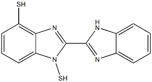 2,2-二硫代双-3A,7A二氢-1H-苯并咪唑 结构式