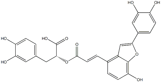 サルビアノール酸C 化学構造式