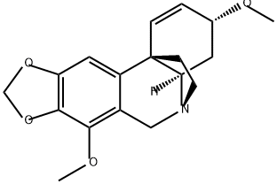 1,2-Didehydro-3α,7-dimethoxycrinan Structure