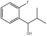 1-(2-fluorophenyl)-2-methylpropan-1-ol 结构式