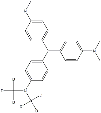 隐色结晶紫-D6, 1173023-92-1, 结构式