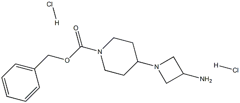 (1-CBZ-PIPERIDIN-4-YL-AZETIDIN-3-YL)-AMINE-2HCl Structure