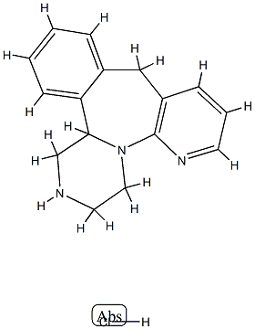DesMethyl Mirtazapine Hydrochloride Structure