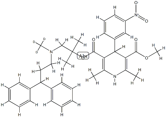 Lercanidipine-d3 Structure