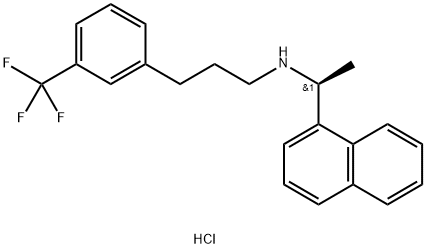 (S)-Cinacalcet hydrochloride Structure