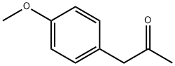 4-Methoxyphenylacetone Struktur