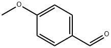 p-アニスアルデヒド 化学構造式