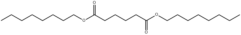 Dioctyl hexadioate Struktur