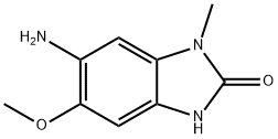 2H-Benzimidazol-2-one,6-amino-1,3-dihydro-5-methoxy-1-methyl-(9CI) Structure