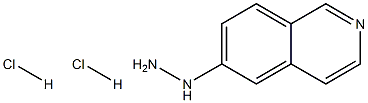 Isoquinolin-6-yl-hydrazine dihydrochloride Structure