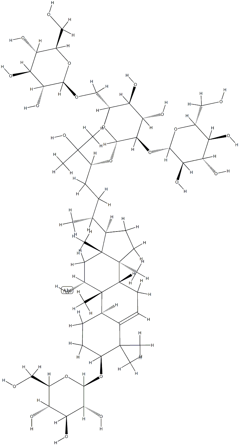 シアメノシドI 化学構造式