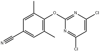 Etravirine Impurity 1, 1263409-98-8, 结构式