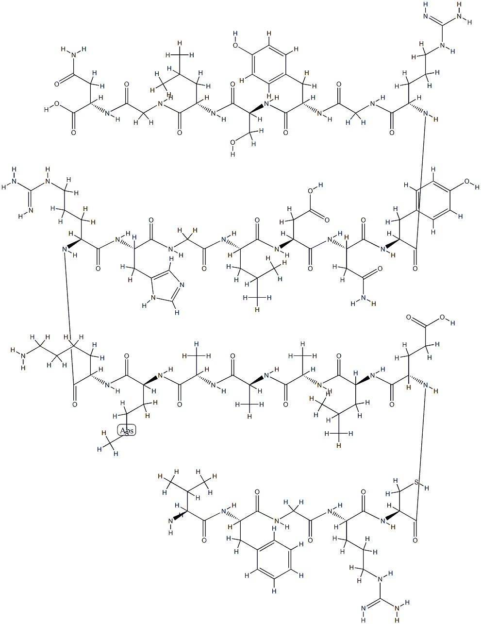 溶菌酶, 12650-88-3, 结构式