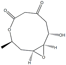 十内酯素 B, 127393-91-3, 结构式