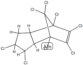 氯丹, 12789-03-6, 结构式