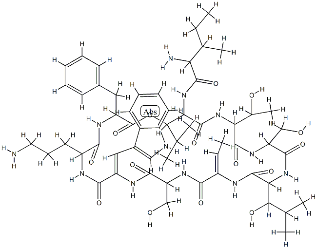 紫杆菌素 C, 131086-54-9, 结构式