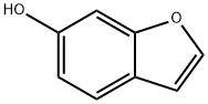 6-苯并呋喃酚, 13196-11-7, 结构式