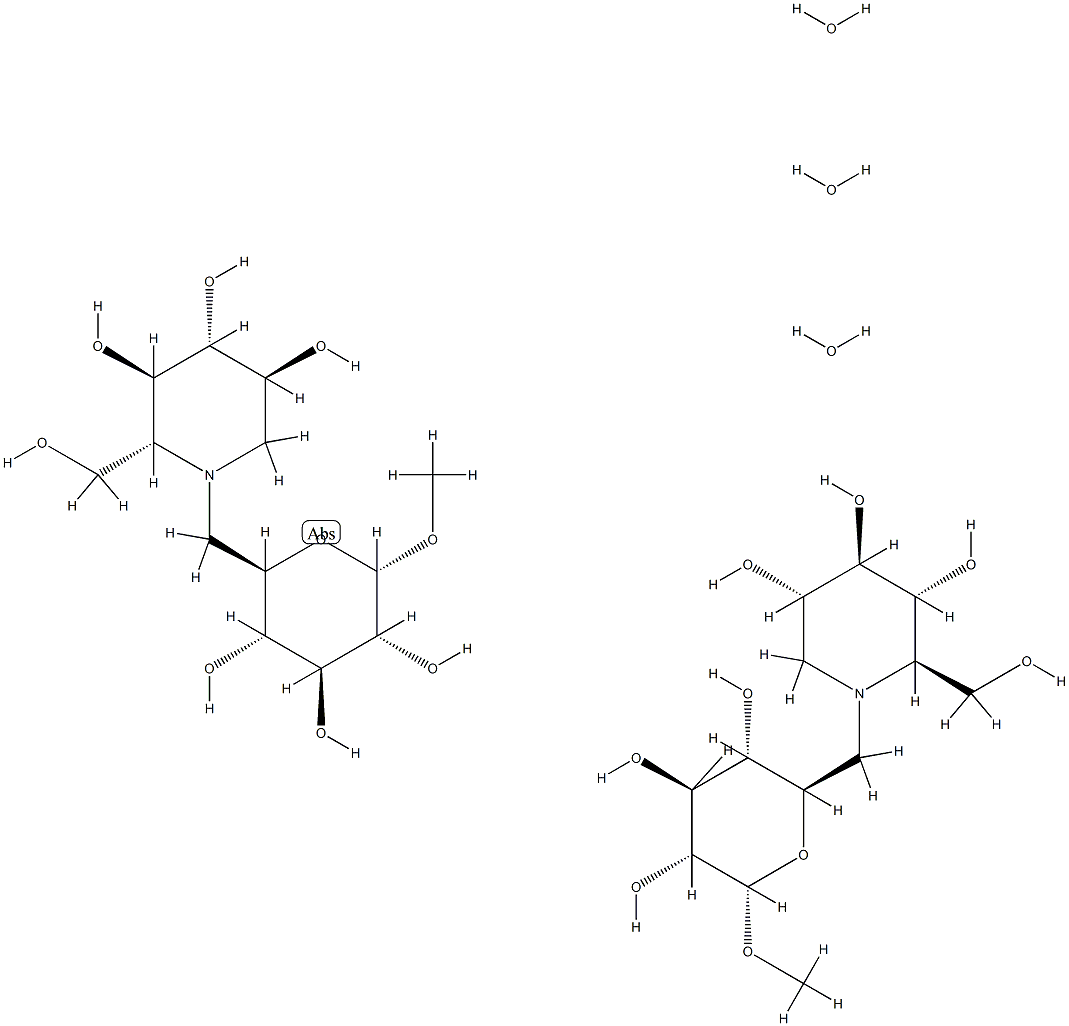 カミグリボース 化学構造式