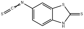 2(3H)-Benzothiazolethione,6-isothiocyanato-(9CI) Structure