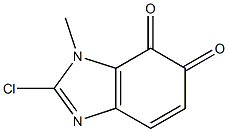 6,7-Benzimidazoledione,2-chloro-1-methyl-(7CI,8CI) Structure