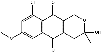 5-デオキシフサルビン 化学構造式