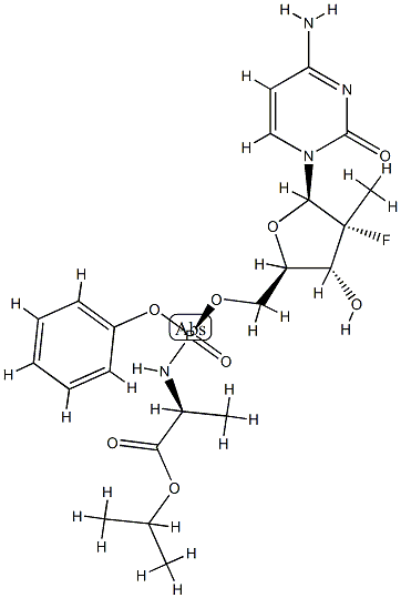索非布韦杂质 J, 1334513-10-8, 结构式