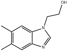 1H-Benzimidazole-1-ethanol,5,6-dimethyl-(9CI) Structure